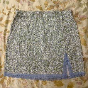 H&M Mini Floral Skirt